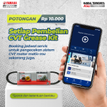 Paket kit CVT Yamaha Tips Perawatan Komponen CVT