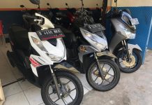 Perhatikan motor bekas