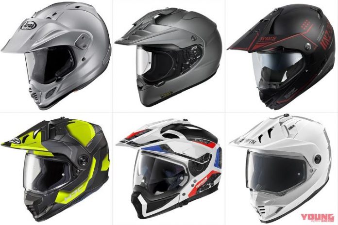 6 helm adventure terbaik