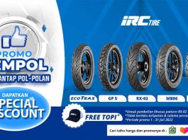 Promo IRC Jempol, Beri Spesial Diskon dan Free Topi Promo IRC Jempol