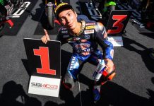 Toprak hattrick di Donington