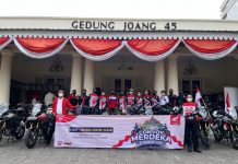 Asosiasi Honda Jakarta Ikuti Upacara HUT RI ke-77 dan Peduli Veteran Asosiasi Honda Jakarta Ikuti