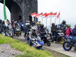 Sambut HUT RI ke-77, Komunitas Yamaha Jawa Tengah dan Yogyakarta Gelar Touring Komunitas Yamaha