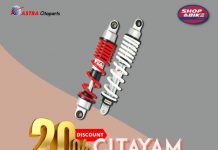 Shockabsorber KYB di Citayam Kasih Diskon 20% Diskon 20% KYB