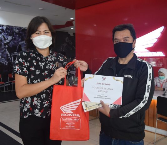 Wahana Honda Bagi Voucher di Hari Pelanggan Nasional 2022 Wahana di Hari Pelanggan