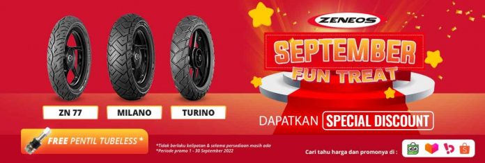 Promo Zeneos September Fun Treat