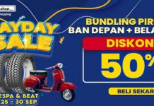 Astraotoshop Payday Sale Pirelli, Ban Vespa dan Beat Didiskon Sampai 50% astraotoshop payday pirelli