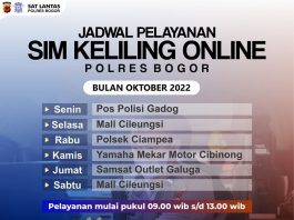 Layanan SIM Keliling di Bogor Berlaku Selama Oktober 2022 Layanan SIM Keliling