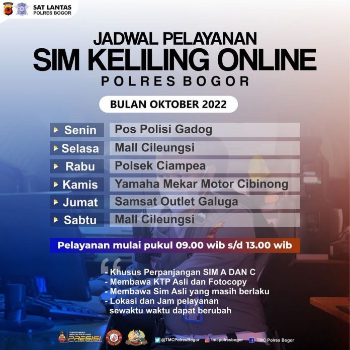 Layanan SIM Keliling