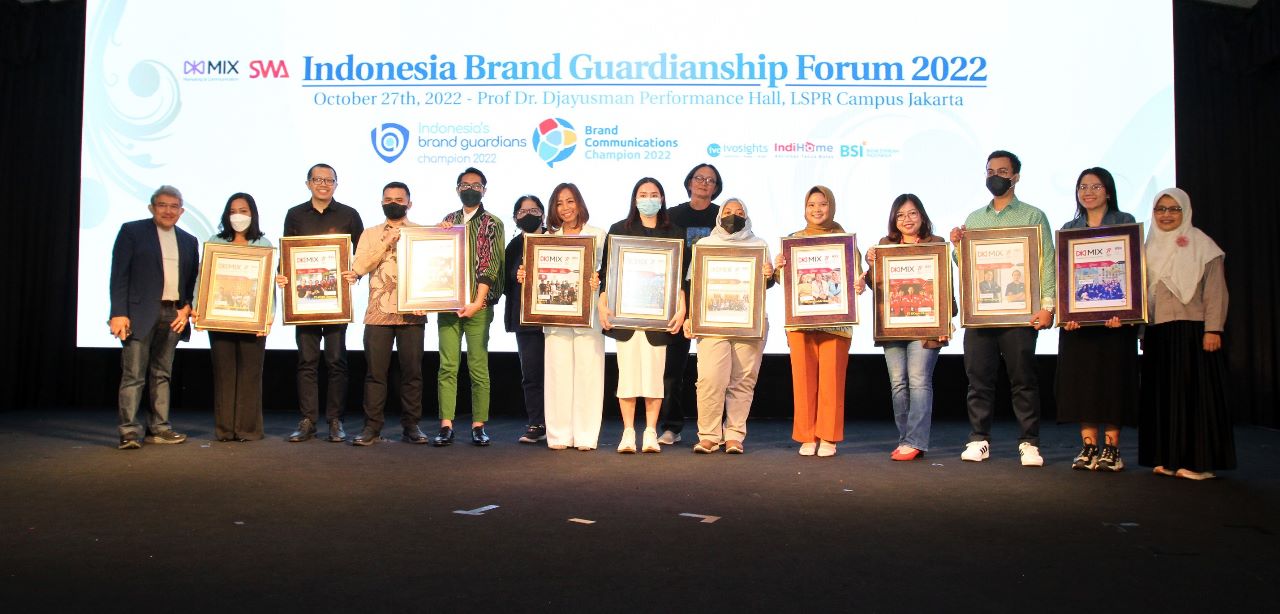 Best Guardian Team ,Indonesia Brand Communication Champion 2022