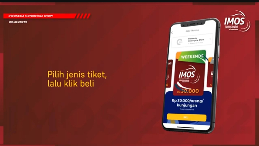 Tiket Presale IMOS 2022