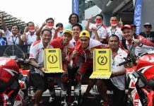 Race2 ARRC 2022 Seri4 Sepang, Pembalap AHRT Podium 1-2 AP250 Race2 ARRC 2022 seri4