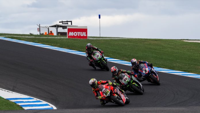 Race2 WorldSBK 2022 Australia