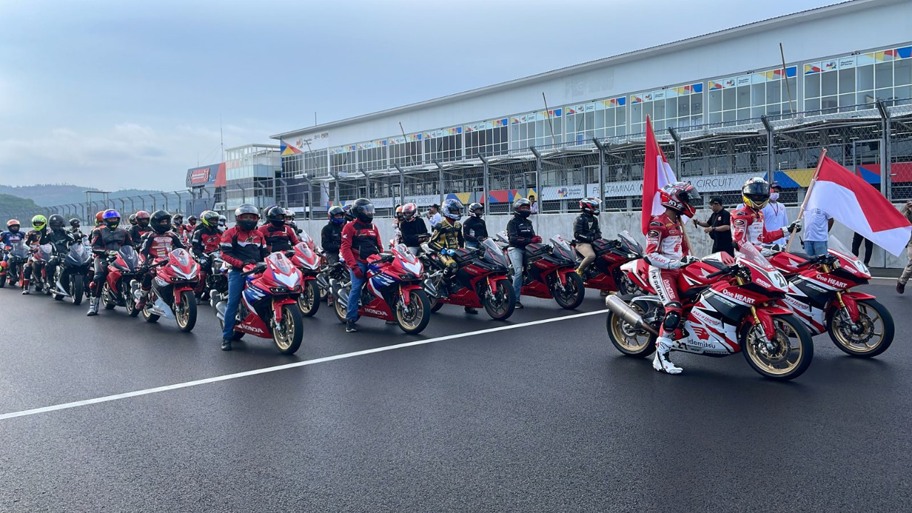 CBR TrackDay di Mandalika