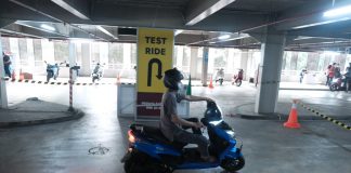 Test Ride Motor imos