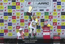 Mantap! Wahyu Aji Juara Asia Underbone 150cc ARRC 2022 di Thailand Wahyu Aji Juara Asia Underbone