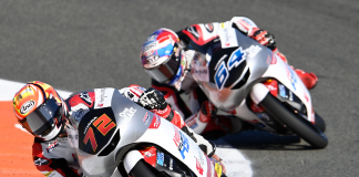 Moto3 2022 Valencia, Mario Aji Terus Balapan Meski Terkena Arm Pump