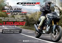 Promo Honda CB150X Desember