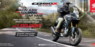 Promo Honda CB150X Desember