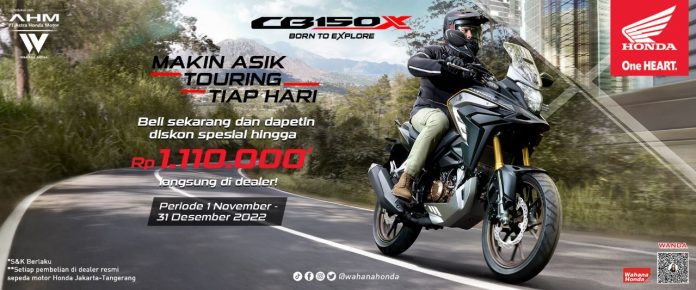 Promo Honda CB150X Desember