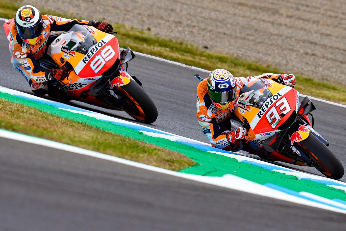 Rossi dan Marquez Lawan