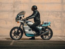 Replika Custom Kawasaki KZ1000 Jim Goose, Popular di Film Mad Max 1979 Kawasaki KZ1000 Jim Goose