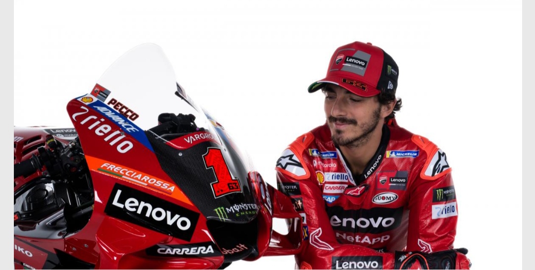 Bagnaia Pakai No1 di MotoGP 2023