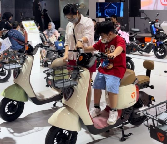 5 Hari IIMS 2023, 1.000 Unit Yadea Dipesan 1.000 Unit Yadea Dipesan di IIMS 2023