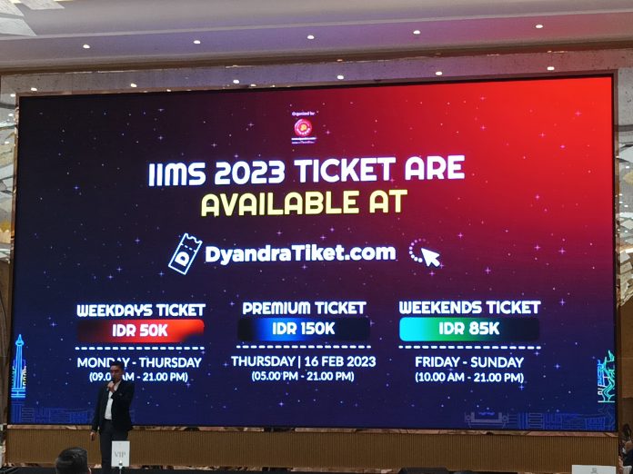 Tiket IIMS 2023 Mulai Rp50 Ribu, Ada Tiket Bundling dengan Konser Musik Mulai Rp200 Ribu