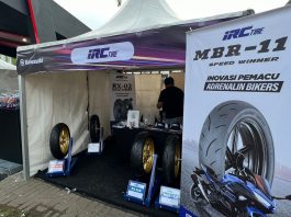 IRC Tire di Kawasaki Bike Week 2023, Bawa Ban Sport MBR-110 Ukuran Terbaru Ban IRC MBR-110