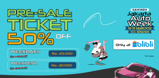 PreSale Tiket Gaikindo Jakarta Auto Week 2023
