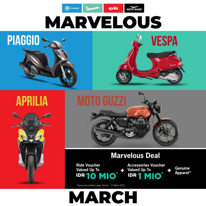 Promo Piaggio Marvelous March