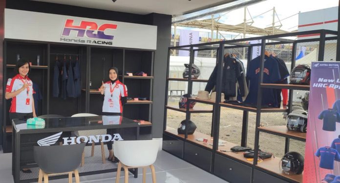 Apparel HRC di WorldSBK 2023 Indonesia