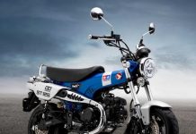 Detail Honda Dax Tamiya Limited Edition, Bukan Mainan Plastik Detail Honda Dax Tamiya Limited Edition