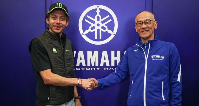 Rossi Menjadi Brand Ambassador Yamaha