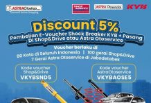 Memeriahkan Lebaran 1444H, astraotoshop.com Memberikan Diskon 5% Shockabsorber + Pasang Memeriahkan Lebaran 1444H