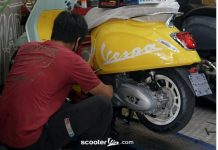 5 Langkah Perawatan Vespa