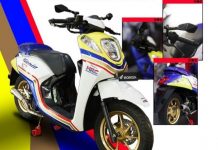 Wahana Honda lelang Honda Genio Custom