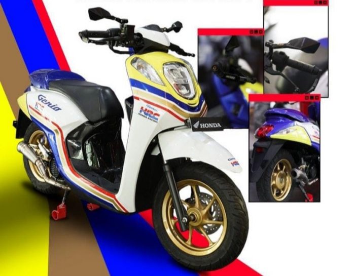 Wahana Honda lelang Honda Genio Custom