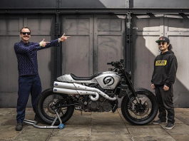 Indian FTR Tokyo Connection, Tracker Hasil Proyek Kolaborasi Tiga Negara Indian FTR Tokyo Connection, Motor Kolaborasi Tiga Negara