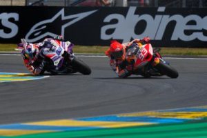 Jorge Martin dan Marq Marquez Jatuhnya Marquez di MotoGP Prancis 2023