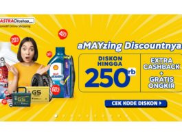 Amayzing Discount astraotoshop,com Berikan Potongan Hingga Rp250 Ribu Amayzing Discount Astraotoshop Potongan Hingga 250Ribu