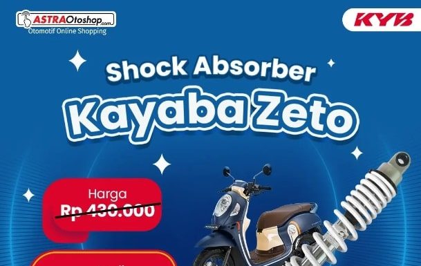 Promo Special Shock Absorber KYB Zeto Dari Astraotoshop