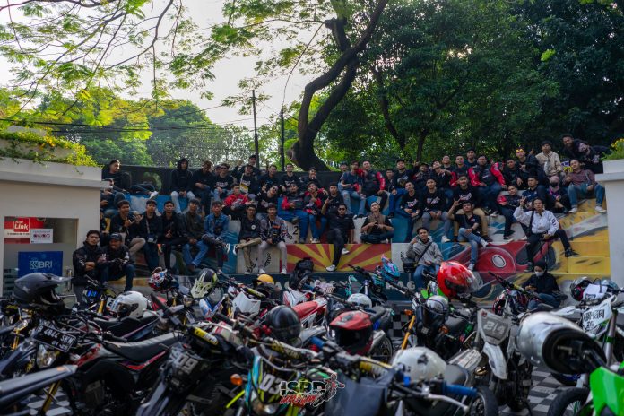 Keseruan Internasional Supermoto Ride Day 2023 Indonesia