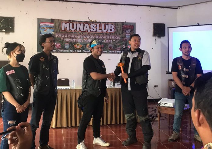 Paguyuban Vario Nusantara Gelar Munaslub ke-2 di Sukabumi