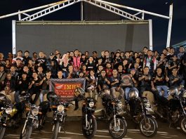 Kopdar Rutin Anggota Ikatan Motor Honda Karawang (IMHK)