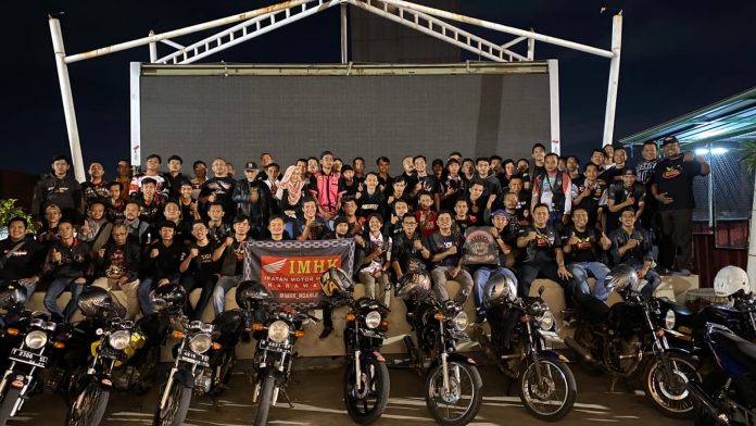 Kopdar Rutin Anggota Ikatan Motor Honda Karawang (IMHK)