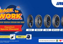 Promo “Back To Work” IRC Tire Diganjar Diskon Hingga 15%