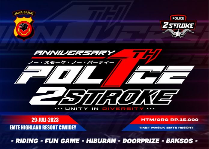 1th Anniversary Police 2Stroke Indonesia