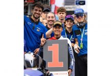Aldi Satya Mahendra Raih Podium 1&3 di Balap R3 bLU cRU 2023